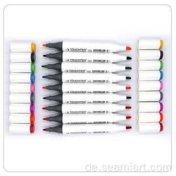 Dual Head Art Marker Alkohol Sketch Marker Stifte